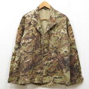 【中古】良好品◆実物 イタリア軍 コンバットジャケット ベジタト TYPE 2 ウッドランドカモ ミリタリー 迷彩 ベジテート イタリアン 戦闘服 カモフラージ...