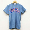 新品◆USA製 USMC Tシャツ THE COTTON EXCHANGE コットンエクスチェンジ デッドストック♪プリント 半袖 ミリタリー クルーネック アメリカ 海兵隊