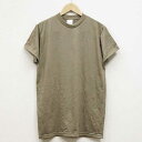 【中古】実物 米軍 インナー ポリエステル Tシャツ アンダーシャツ オリーブグリーン ミリタリー US インナー USED 古着