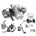 エンジン 本体 125cc LIFAN 1P54FMI セル 3速 バック ノークラッチ 遠心クラッチ 4スト 半波 交流 バイク バギー 四輪 三輪 ATV ...