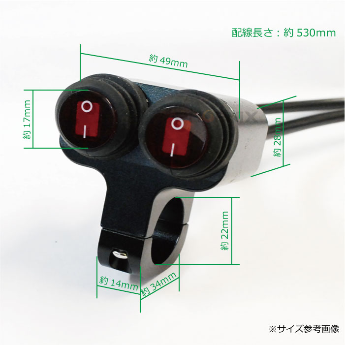 �ϥ�ɥ� �����å� �ɿ� ��� 22mm ���楹���å� �Х��� ��ž�� ���󥸥������� ���� LED �ݷ� �ܥ��� 2�ܥ��� �ե������� ����� ���� ������ 9���顼