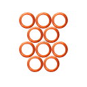 銅ワッシャー M10 外径 15mm 10枚 セット ガスケット 平ワッシャー 銅リング バイク用品 汎用 漏れ止め 油圧ホース バンジョーボルト キャリパー カー用品 補充 交換 お得