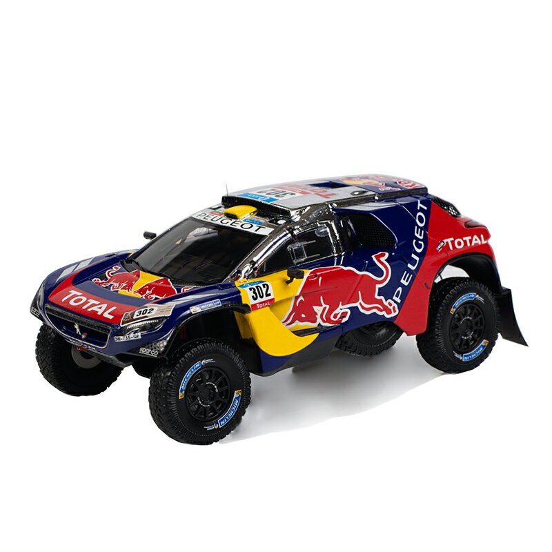 プジョー純正 2008 DAKAR 1/43 ミニチュアカー 16MISP901 ダカール ダカールラリー ミニカー