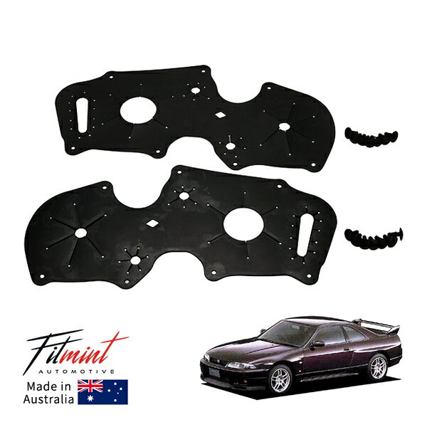 FITMINT 正規品 ヘッドライトシールキット 交換キット 日産 5代目 スカイライン GT-R GTR GTS GTST R33 93-98y (平成5年8月～平成10年4月) 車種別専用設計　　