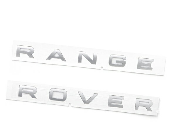 ランドローバー レンジローバースポーツ純正リアエンブレム RANGE:DAB500270MBJ ROVER:DAB500280MBJ