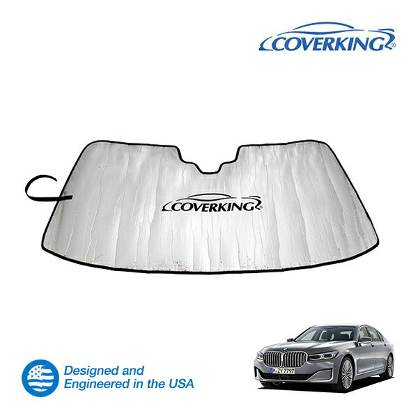 【CoverKing 正規品】 専用設計 サンシェード BMW 7シリーズ G11 G12 フロントガラス ウィンドウ サンシェイド