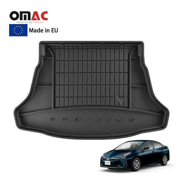 【OMAC 正規品】 プレミアムラゲッジマット トヨタ 4代目 プリウス ZVW50型 15-22y (平成27年12月~令和4年11月) オールウェザー ラゲッジトレイ