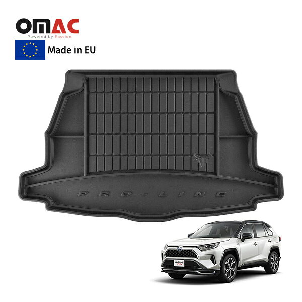 【OMAC 正規品】 プレミアムラゲッジマット トヨタ RAV4ハイブリッド XAH50型 18y- (平成30年12月~令和7年12月) オールウェザー ラゲッジトレイ