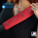 ロサンゼルス・エンゼルス LA Angels 正規品 オフィシャル MLB シリーズ 公式 シートベルトパッド シートベルトカバー左右2個セット