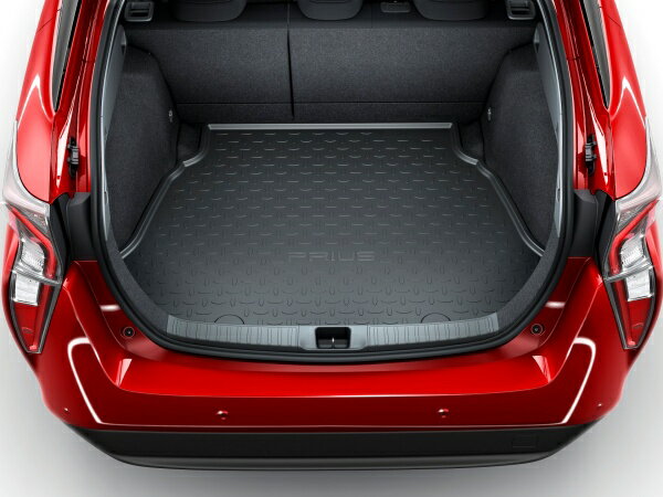 欧州トヨタ 純正 ラゲッジマット プリウス 50系 ZVW50 スペアタイヤ無し車両 オールウェザー ラバー ラゲッジトレイ PW241-47000