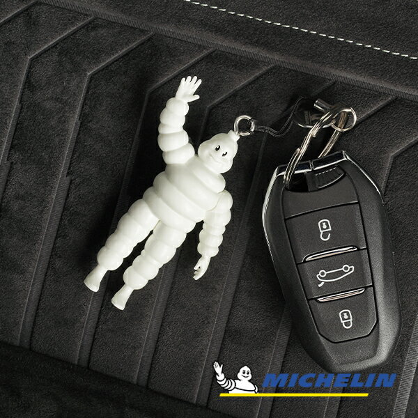 【MICHELIN 正規品】 キーホルダー キーリング 3D グリーティング ビバンダム ミシュランマン