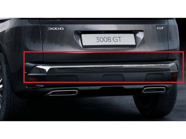 プジョー 純正 リアバンパープロテクター 3008 SUV 9811652180　　