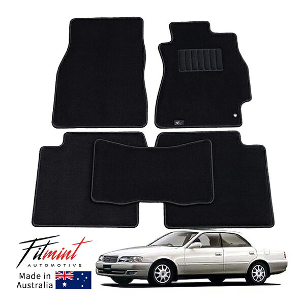 【FITMINT 正規品】トヨタ チェイサー JZX90 JZX100 2.5 ツアラーV 2.0 アバンテ 5速MT車用 フロアマット 高級 カーペットマット 前後5枚セット