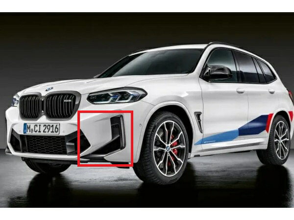 BMW 純正 エアインレットトリム X3M F97 X4M F98 左側 51115A28F74　