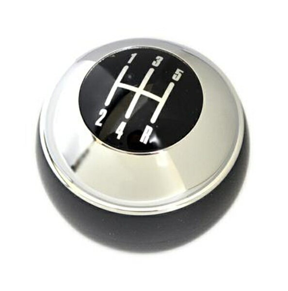 【11/27まで!ポイント10倍】BMW MINI 純正 R50 R52 R53 5速MT シフトノブ ブラック＆クローム 25117542278