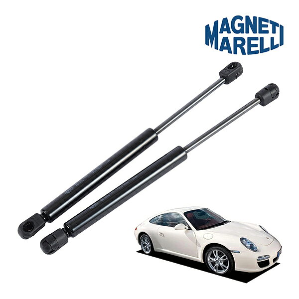  ポルシェ PORSCHE 911 997型 リアゲートダンパー 2本セット トランク ガススプリング マネッティ マレリ 99751255100