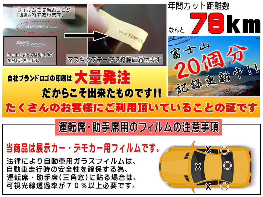 【送料無料】フロント (s) ヴァンガード A3 カット済みカーフィルム 運転席 助手席 三角窓 左右セット スモークフィルム フロントドア 車種別 スモーク 車種専用 成形 フイルム 日よけ 窓 ガラス ウインドウ 紫外線 UVカット 車用 ACA38W ACA33W GSA33W トヨタ