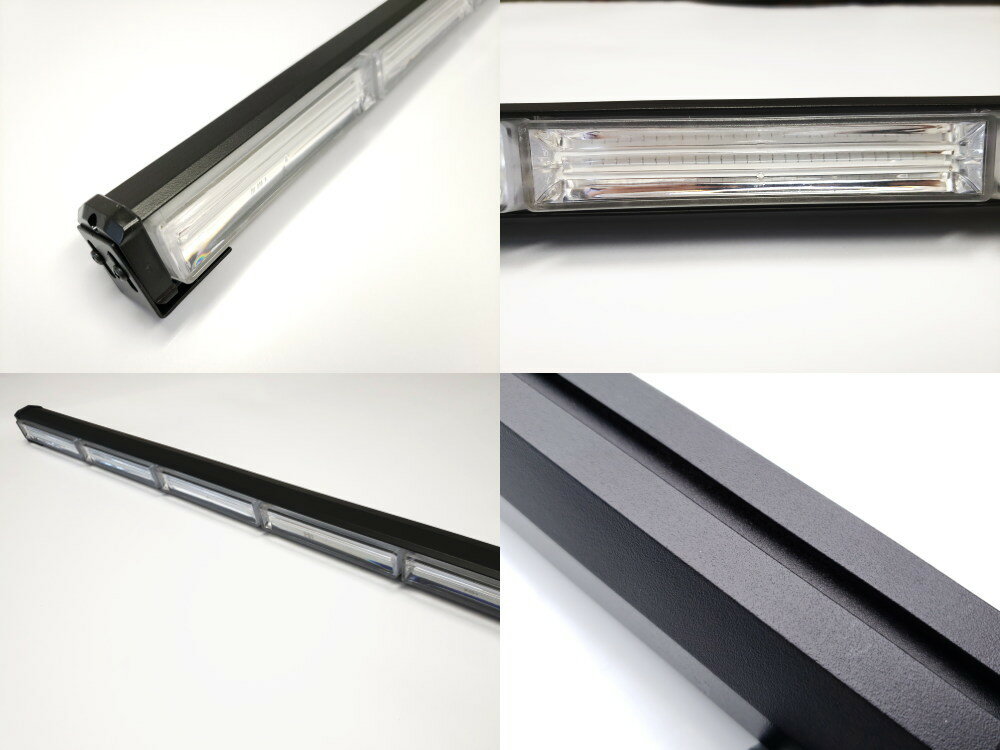 COBパトライト(柿)【商品一覧】87cm12V24V兼用省エネ3ALEDライトバー軽量アルミ製ワークライト作業灯完全防水防塵高輝度拡散レンズ14パターン点灯点滅切り替えシーケンシャル警告灯バーライト集魚灯投光器広角トラック軽トラ車船舶オフロード車