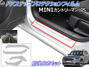 ステップガード (MINI カントリーマン U25) 【ポイント10倍 10/1 限定】 車種専用 カット済み 左右セット 傷防止フィルム プロテクションフィルム 車種専用カット済み サイドステップ 保護フィルム キズ防止 運転席 助手席