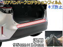 リアステップガード 汎用 幅10cm×長さ95cm 【商品一覧】傷防止フィルム プロテクションフィルム 車用 透明フィルム リアステップ 保護フィルム キズ防止 バンパーステップガード リアバンパー ガード バンパー 保護 プロテクター ラゲッジステップカバー