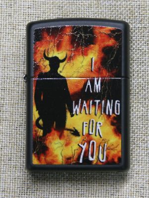 新品 ZIPPO 218 DEVIL IN FIRE