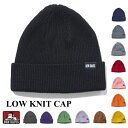 ニットキャップ BEN DAVIS ベンデイビス ニット帽 BDW-9532 コットンアクリルローニットキャップ LOW KNIT CAP 帽子 ネコポス メール便..