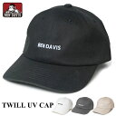 キャップ BEN DAVIS ベンデイビス 帽子 BDW-8666 ツイルUVキャップ ブランド ゴリラロゴ TWILL UV CAP アウトドア 海水浴 UV...
