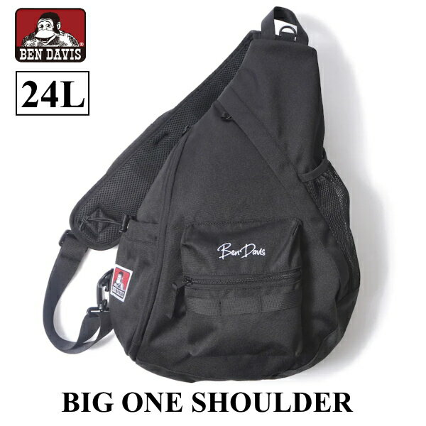 ショルダーバッグ BEN DAVIS ベンデイビス BDW-8363 ビッグワンショルダー 24L BIG ONE SHOULDER 防水 撥水加工 通勤 通学 旅行バッグ 修学旅行 林間学校 かばん カバン 鞄 送料無料 10倍 新生活 父の日 引っ越し プレゼント