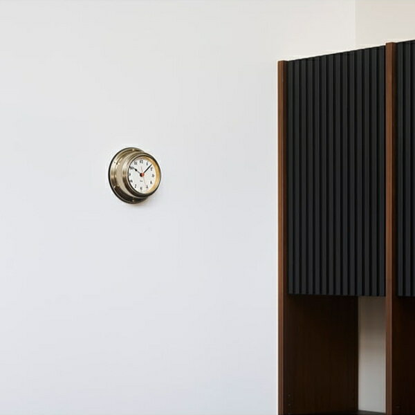 リキ マリン クロック RIKI MARINE CLOCK Lemnos タカタレムノス WR24-01 WR24-02 壁掛け時計 リキクロック 渡辺力 わたなべりき 掛け時計 ウォールクロック 連続秒針 スイープセコンド おしゃれ デザイン ギフト 新生活 夏休み 結婚 祝い 送料無料 10倍 プレゼント [2]