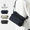 milest ミレスト かばん MLS571 STLAKTシリーズ ショルダーバッグ Sサイズ バック カバン 鞄 旅行 出張 メンズ レディース 10倍 新生...