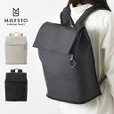 リュック milest ミレスト Punto&Lineaシリーズ MLS853 バックパック Mサイズ 約18L リュックサック デイパック 大人女子 レディー...