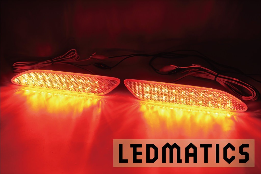 【LEDMATICS商品】JF1/2 エヌボックス スラッシュ 純正加工LEDリフレクター H11-40(AT)