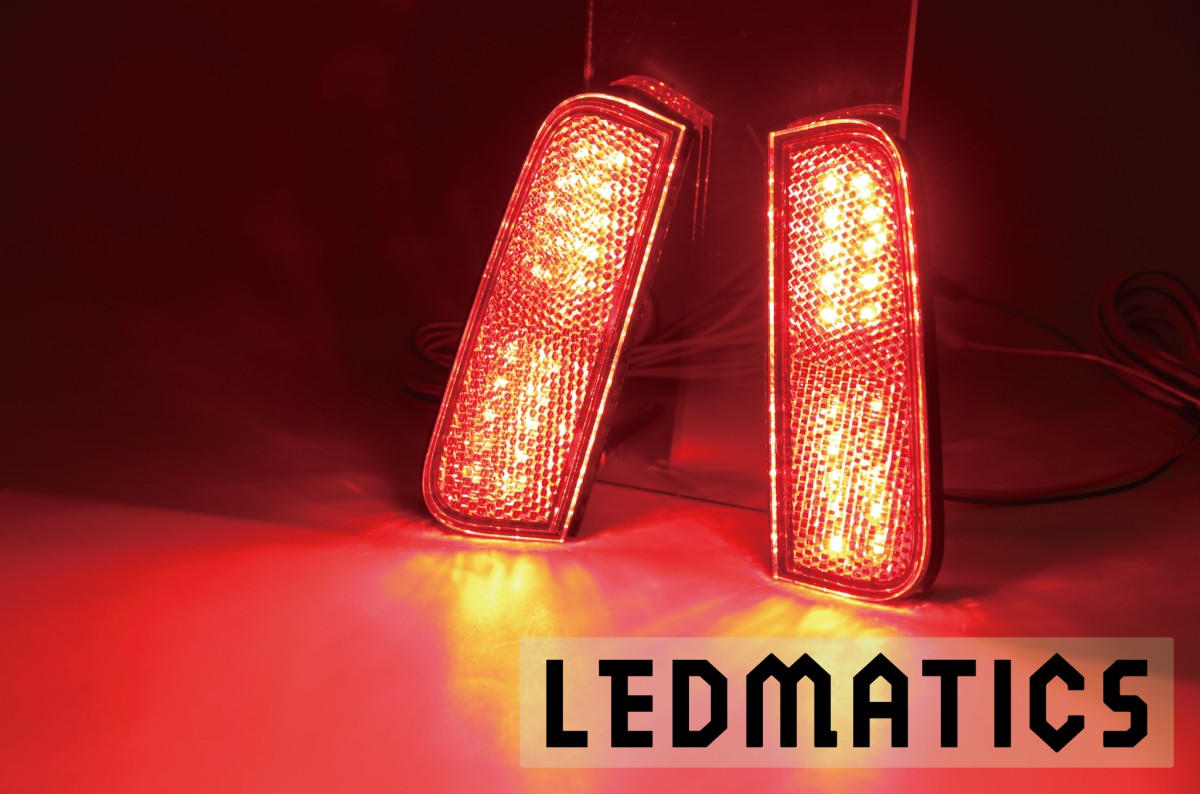 【LEDMATICS商品】130系 ヴィッツ Vitz 後期3型 純正加工LEDリフレクター T22-40