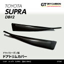 【新商品】【5月末入荷予定】トヨタ　スープラ SUPRA【型式：DB#2】専用ドライカーボン製ドアトリムカバー2点セット/st540th