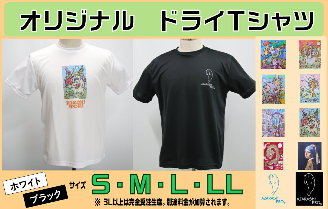 毎月1日以降に発送【オリジナル】ドライTシャツ　1枚