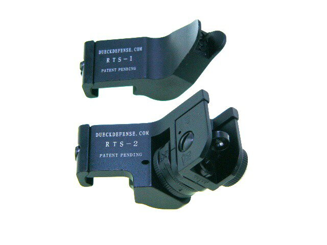 乐天商城 - DUECK DEFENSE型RTS45度オフセットフロントサイトリアサイト刻印新品M4　サイト