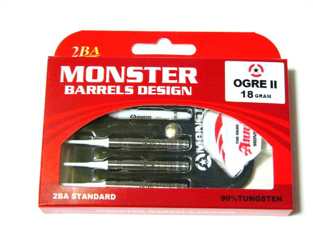 MONSTER OGRE II 18g (2BA)モンスターダーツオーガ2【新品】ダーツバレル