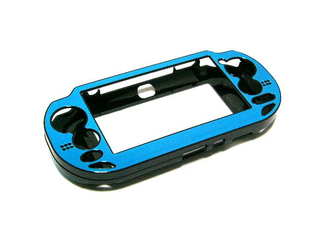 PSVITA用保護プラスチックxアルミニウム収納ケースカバー新品空PSVITA1000用