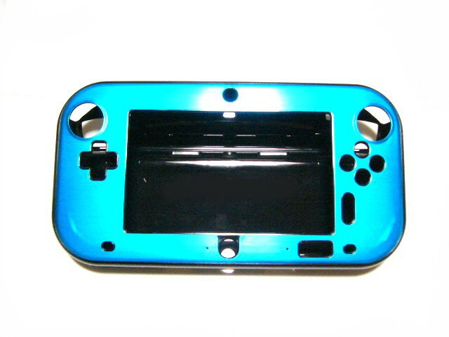 Wii U ゲームパッド保護プラスチックxアルミケースカバー新品水