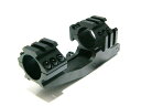 3方向拡張レイル付ワンピース25mmスコープマウントリング新品