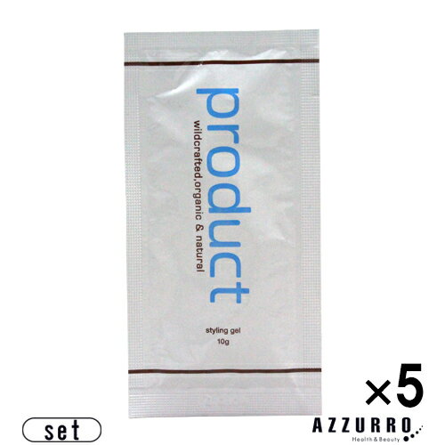 ザ・プロダクト ボタニカルホールドジェル 10g 合計5枚セット【追跡可能メール便対応24個まで】