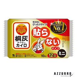 小林製薬 桐灰カイロ 貼らない ミニ 10個入【ドラッグストア】【ゆうパック対応】