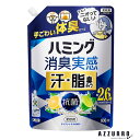 花王 ハミング 消臭実感 汗・脂臭タイプ クリアシトラス つめかえ用 930ml【ドラッグストア】【宅急便対応】