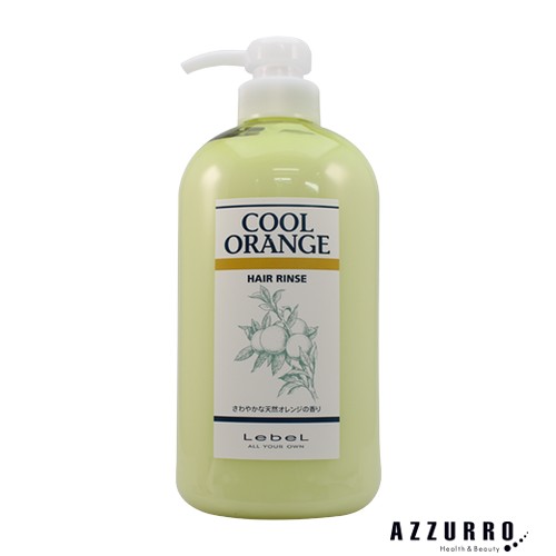 ルベル クールオレンジ ヘアリンス 600ml ポンプ【宅急便対応】