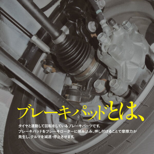 ブレーキパッド ブレーキパッド　MD6100M (04465-B2150) オッティ H91W/H92W 05/06〜 フロント 純正品番04465-B2150 MN113093 AZ1