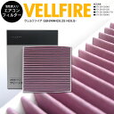 トヨタ ヴェルファイア GGH/ANH20.25 H20.5- 全車 87139-30040 DCC1009/014535-0910 高品質 活性炭 エアコンフィルター エアフィルター抗菌 消臭/脱臭 花粉 PM2.5対策?