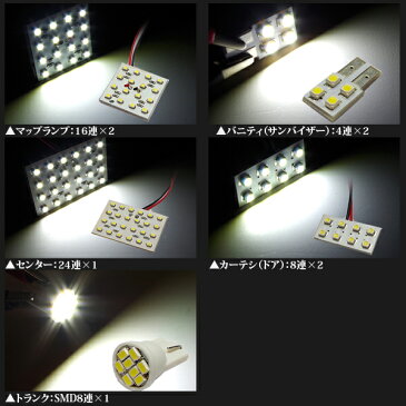 マークX　GRX120　SMD　LEDルームランプ　88発【送料無料】 AZ1