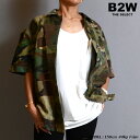 DEMILY uPatchwork Vintage Remake S/S Shirts CAMO #04 KHAKIv f~[ CNVc 1_ ~^[Vc VintageCNVc  Jt Vc ~^[Vc Xg[g AJW JWA Y jZbNX  y V