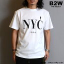 GOTHAM NYC 「NYC' LOGO S/S Tee GN966 WHITE」2023SSコレクション 3色展開 M/L/XL ゴッサム エヌワイシー ロゴTシャツ NYCロゴ プリント ビッグロゴ プリントT ホワイト スタンダードフィット ストリート アメカジ カジュアル メンズ ユニセックス 2023年SS新作