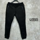 ySALEzGATESIX / Q[gVbNXuFake Suede Pants Jogger Blackv 2023AW XEF[h ubN Xg[g Y 2023N H~ V쏤i